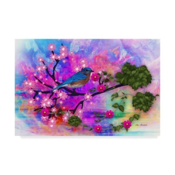 Ata Alishahi 'Spring Colors' Canvas Art, 30x47, Trademark Fine Art, Mfr#: ALI22305-C3047GG